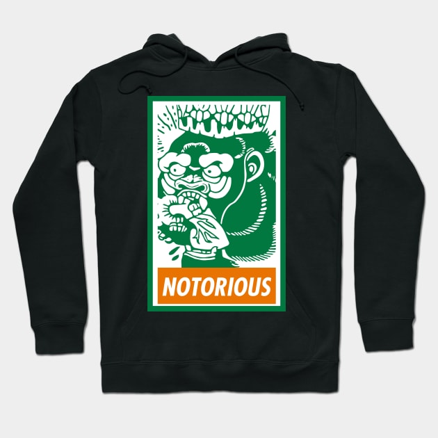 Notorious Irish Gorilla Hoodie by dajabal